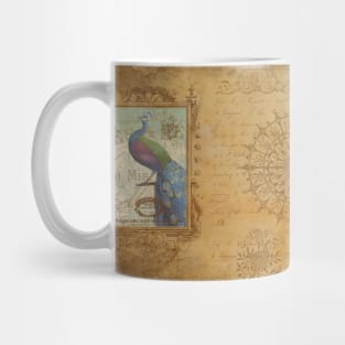 Bird Neck Gator Peacock Bird Mug